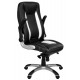 Friesian Leather Faced Executive Office Chair